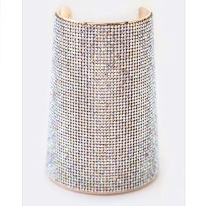 Jewelry House | Iridescent Bling Half Arm Cuff